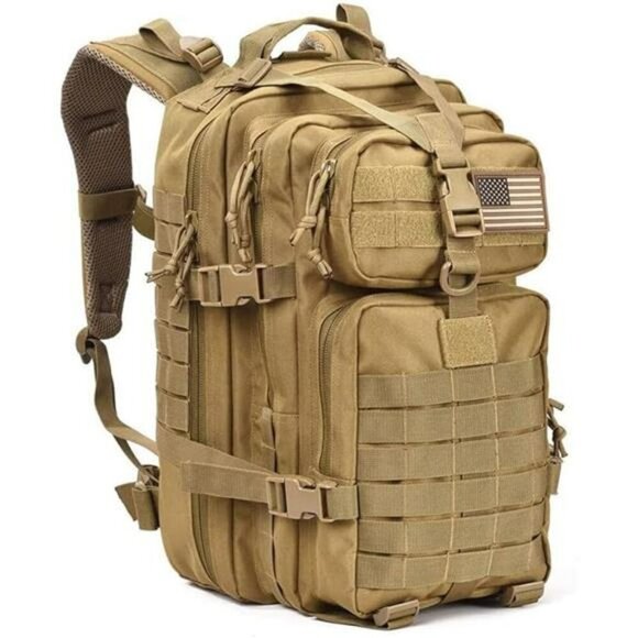 Tactical Military Backpack Molle Assault Pack Hiking Camping Hunting Rucksack - Picture 8 of 8